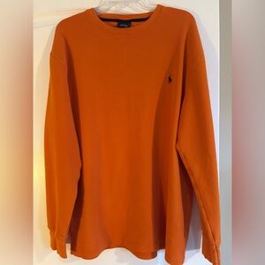 Men’s Ralph Lauren Waffle-Knit Long Sleeve Shirt